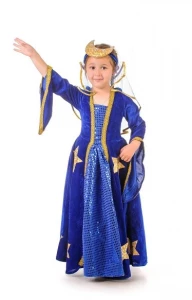 Детский карнавальный костюм «Ночь» для девочек