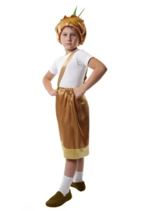 Детский карнавальный костюм Лук «Чиполлино» для мальчиков и девочек