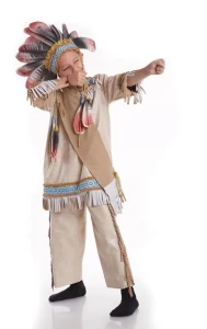Детский карнавальный костюм «Индеец» для мальчика