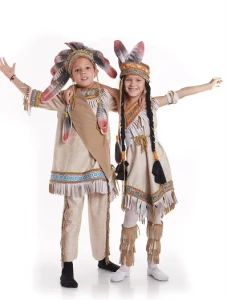 Детский карнавальный костюм «Индеец» для мальчика