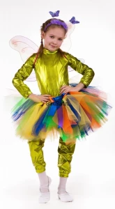 Детский карнавальный костюм «Бабочка» в юбке пачке для девочек