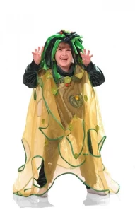 Детский карнавальный костюм «Кикимора» для девочек