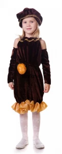 Детский карнавальный костюм «Картошка» для девочки
