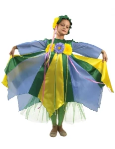 Детский карнавальный костюм «Весна» для девочек