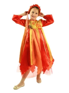 Детский карнавальный костюм «Осень» для девочек