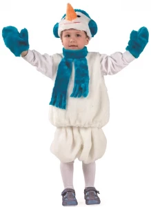 Новогодний костюм «Снеговик» для мальчиков и девочек