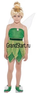 Детский карнавальный костюм Фея «Динь-Динь» Disney (зелёная) для девочек