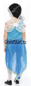 Детский карнавальный костюм Фея «Серебрянка» Disney (голубая) для девочек