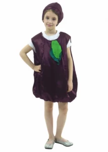 Детский карнавальный костюм Фрукт «Слива» для мальчиков и девочек