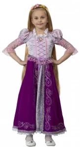 Детский карнавальный костюм Принцесса «Рапунцель» для девочек