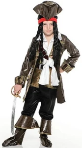 Детский маскарадный костюм Капитан «Джек Воробей» для мальчиков