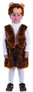 Детский костюм «Медведь» бурый для мальчиков