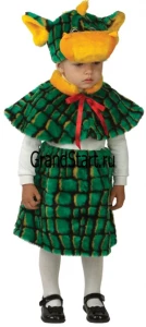 Детский карнавальный костюм «Драконша» для девочек