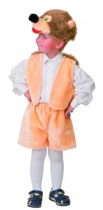 Детский маскарадный костюм «Ежик» для мальчиков и девочек