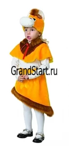 Детский карнавальный костюм Лошадка «Огнешка» для девочек