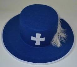 Шляпа карнавальная «Мушкетёр» для детей и взрослых