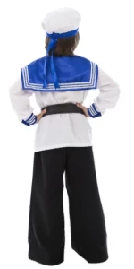 Детский карнавальный костюм «Матрос» с брюками для мальчиков