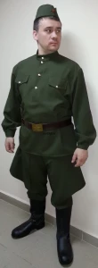 Военный костюм гимнастерка для мужчин с брюками "Галифе"