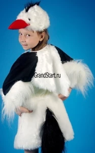 Детский карнавальный костюм Птица «Аистёнок» для мальчиков и девочек