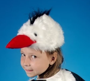 Детская карнавальная Шапочка «Аистёнок» для мальчиков и девочек