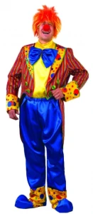 Карнавальный костюм Клоун «Кеша» (красный) для взрослых