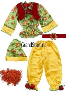 Детский карнавальный костюм Гном «Сказочный» для мальчиков и девочек