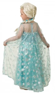 Детский карнавальный костюм «Эльза» (Холодное Сердце) для девочек