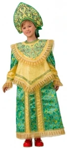 Детский карнавальный костюм «Царевна» для девочек