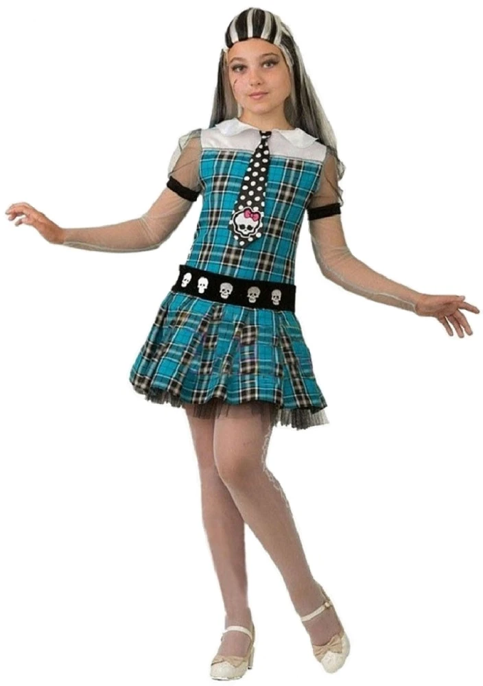 Детский карнавальный костюм «Фрэнки Штейн» для девочек