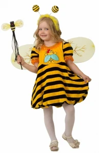 Детский маскарадный костюм «Пчелка» для девочки