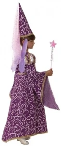 Детский карнавальный костюм Фея «Лиловая» для девочек