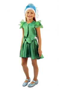 Детский карнавальный костюм Цветок «Колокольчик» для девочек