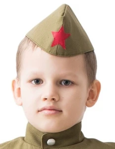 «Пилотка» солдатская военно-полевая для детей