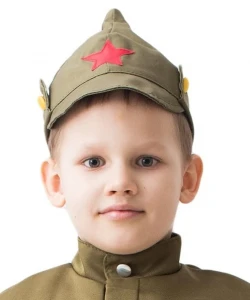 «Будёновка» солдатская военно-полевая для детей