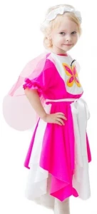 Детский карнавальный костюм Бабочка «Лора» для девочек
