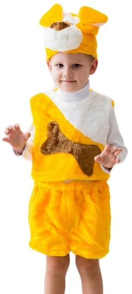 Детский карнавальный костюм Собака «Буранчик» для мальчиков и девочек