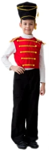 Детский карнавальный костюм «Гусар Люкс» для мальчиков