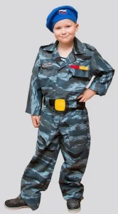 Детский карнавальный костюм Военный Солдат «Десантник» для мальчиков
