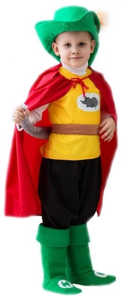 Карнавальный костюм Кот в сапогах Сказочный, рост 104 см фото