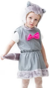 Детский карнавальный костюм «Кошка» для девочки