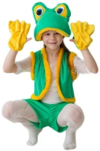 Детский карнавальный костюм Лягушка «Квакушка»