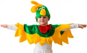 Детский карнавальный костюм «Попугай» для девочек и мальчиков