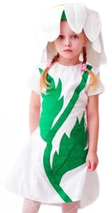 Детский карнавальный костюм Цветок «Ромашка»