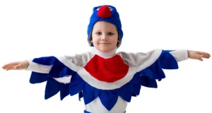 Детский карнавальный костюм «Снегирь» для мальчика