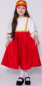 Детский карнавальный костюм Русский Народный «Хоровод» для девочек