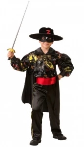 Детский маскарадный костюм «Зорро» для мальчика