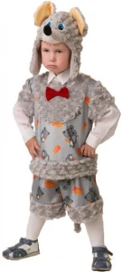 Детский карнавальный костюм Мышонок «Шустрик» для мальчиков и девочек