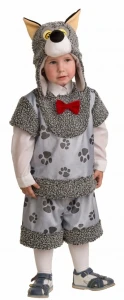 Детский карнавальный костюм Волчонок «Кирюшка» для мальчиков