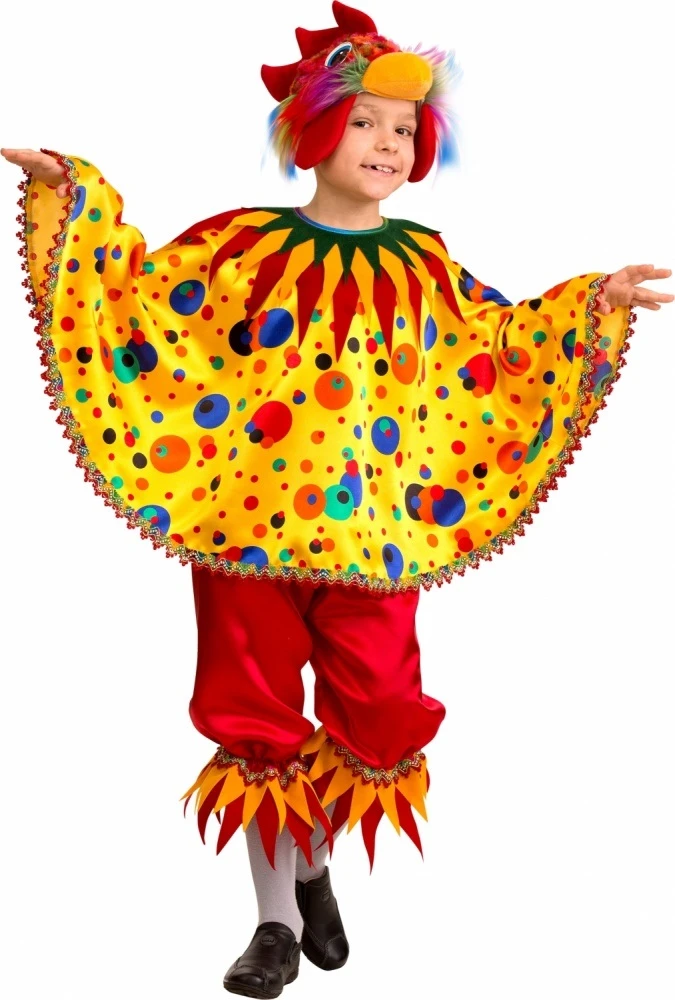 Детский карнавальный костюм Петушок «Чико» для мальчиков и девочек