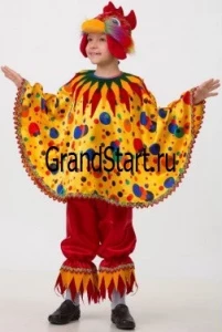 Детский карнавальный костюм Петушок «Чико» для мальчиков и девочек
